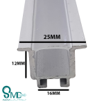 هیت سینک چراغ لاینری توکار لبه دار